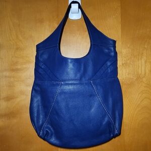 LUCKY BRAND Vibrant Blue Leather bag